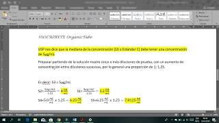 Preparación de estándaresmétodo Cilindroplaca turbidimeria o USP potencia antibióticos [upl. by Ybloc464]