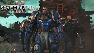 Titus First Mission with Ultramarines  Warhammer 40K Space Marine 2 [upl. by Culosio]