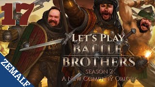 17  Battle Brothers Season 2  Day 83  A New Company Origin  Old Timers [upl. by Dorcea]