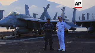 US Sends Message with Carrier Visit to Vietnam [upl. by Park]