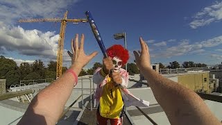 KILLER CLOWN VS PARKOUR POV [upl. by Letniuq565]