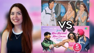 Mere Mehboob Mere Sanam Reaction  Original Vs Remake  Bad Newz  Vicky Triptii Ammy  Anu Lijo [upl. by Imoin]