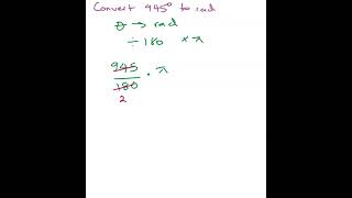 How to Convert Radians to Degrees TrigonometryMadeEasy mathtutorial [upl. by Anaet]