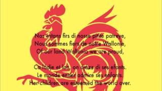 Li Tchant des Walons Le chant des Wallons  The Song of the Walloons [upl. by Johanna]