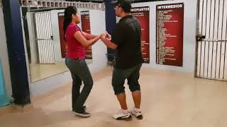 Aprende a Bailar Cumbia Desde CERO En Pareja Video 2 [upl. by Yraeht]