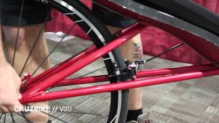 V20 Frame Set  CRUZBIKE [upl. by Imefulo]