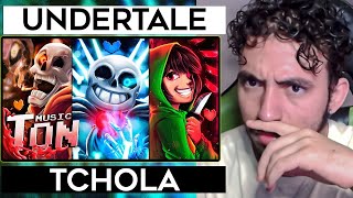 Hora do Julgamento  Bad Time Trio Undertale AU  Papyrus Da Batata  Leozin React [upl. by Glass]