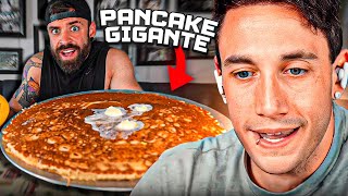 SE COME EL PANCAKE MAS GRANDE DE ESTADOS UNIDOS [upl. by Ecined]