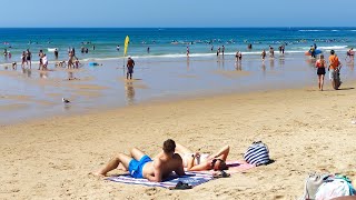 Carcavelos beach Lisbon Portugal [upl. by Nims]