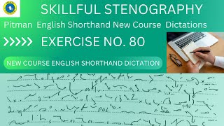 Pitman New Course English Shorthand Dictation [upl. by Yot]