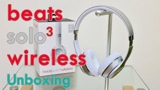 【開封編】Beats Solo3 Wirelessを購入しました【カッコいい】 [upl. by Lalla809]