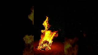 Glamis New Years2020 burning Christmas tree [upl. by Ramad]