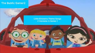 Little Einsteins Theme Songs 2 Versions In Series 1 [upl. by Ttenaj]