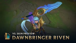 Mythic Dawnbringer Riven Chroma Worth the Hype [upl. by Henigman797]