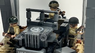 Battle of Ludendorff Bridge  Lego WW2 moc [upl. by Norej846]