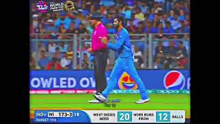 India vs West Indies world cup final captain MS Dhoni cricket virelshorts [upl. by Fidelas]