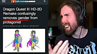 Dragon Quest 3 Remake Is A Censored Mess  Asmongold Reacts [upl. by Nimsaj]