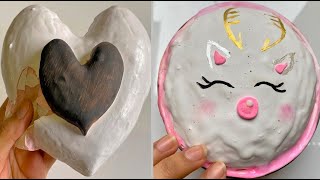 Plaster Clay Cracking amp Slime ASMR Video 716 [upl. by Sewell]