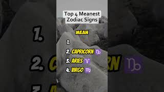 Are You a MEANIE The Zodiac Signs with the Worst Attitudes [upl. by Glenine]