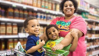 GOO GOO GAGA HELP MOMMY GROCERY SHOP Learn How to Shop for Healthy Foods [upl. by Hugon]