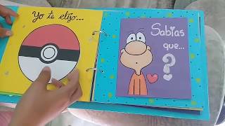 Cuaderno para mi novio o novia regalo de aniversario cumplemes regalo de cumpleaños [upl. by Hobard630]