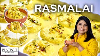 The BEST Easy Rasmalai Recipe [upl. by Aynav]