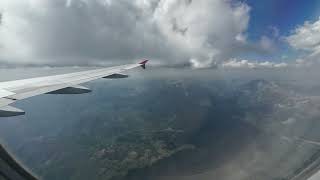 Flying over Montenegro and landing in Podgorica TGD [upl. by Katz]