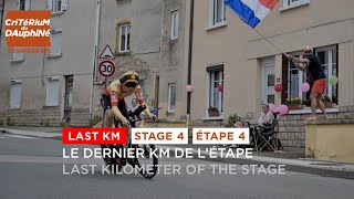 Last KM  Stage 4  Dauphiné 2023 [upl. by Ahtikal]