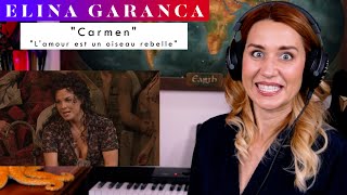 Elina Garanca quotCarmenquot REACTION amp ANALYSIS by Vocal Coach  Opera Singer [upl. by Sweet464]