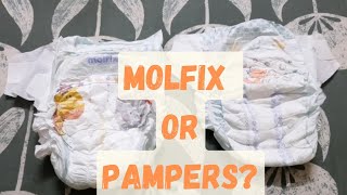 Which Diaper is the Best Molfix Vs Pampers Honest Review [upl. by Maisie]