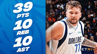 Luka Doncic Makes NBA HISTORY 👏  March 9 2024 [upl. by Kahaleel205]