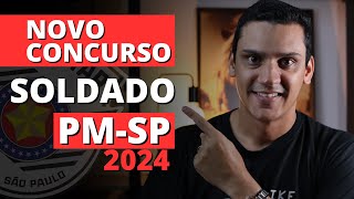 🚨 NOVO CONCURSO ABERTO PARA SOLDADO PMSP 2024 PROVA EM 16JUNHO  por Leandro Fajan [upl. by Haidebej]