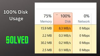 How To Fix 100 Disk Usage in Windows 10 [upl. by Carn616]