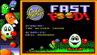 Amstrad CPC Fast Food Dizzy  Longplay [upl. by Esilenna]