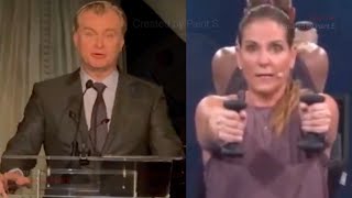 Peloton Instructor Finds Out Christopher Nolan Heard Her Tenet Review [upl. by Rahm]