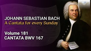 JS Bach Ihr Menschen rühmet Gottes Liebe BWV 167  The Church Cantatas Vol 181 [upl. by Arikat515]