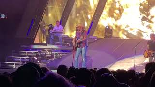 Jason Aldean Drowns the Whiskey at SunTrust Park Atlanta Ga 7212018 [upl. by Karen]