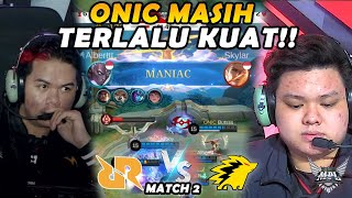 ALBERT MANIAC GILA INI SANZ BENER2 GA LOGIS BISA2NYA PRIME TERUS WOI  RRQ VS ONIC MATCH 2 [upl. by Ahsiak630]