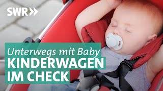 Mobil mit Baby Kinderwagen und Tragesysteme im Check  Preiswert nützlich gut [upl. by Schoof]