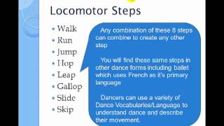 Locomotor and NonLocomotor movement [upl. by Absalom]