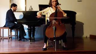 Brahms Symphony Theme for cello  Ariana Bascón [upl. by Etnahsal]