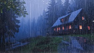 Super Heavy Rain To Sleep Immediately  Rain Sounds For Relaxing Your Mind And Sleep Tonight RELAX [upl. by Ahsait]