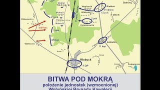 Bitwa pod Mokrą  Siła polskiej kawalerii [upl. by Dnomayd]