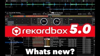 Rekordbox 50  Whats new [upl. by Metzger222]