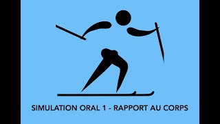 Oral 1 Rapport au corps  Agrégation externe EPS [upl. by Namolos]