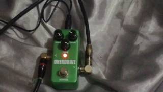 review kokko overdrive mini pedal guitar [upl. by Winfred]