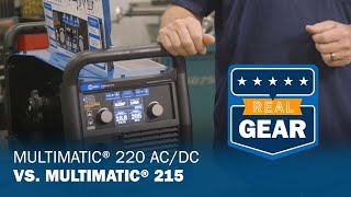 Multimatic 220 ACDC vs Multimatic 215 Real Gear [upl. by Selfridge]