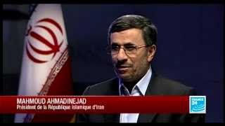 Interview du président Mahmoud Ahmadinejad  France 24  HD [upl. by Ashlen]