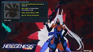 PSO2NGS Limited time Quests Rank 3 Enemy Level 94 Defeat Ruine angel Hard [upl. by Hardi20]