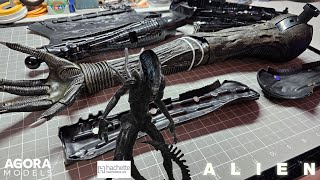 Build the 12 Scale Giger Xenomorph Alien  Pack 9  Stages 6168 [upl. by Enelyam]